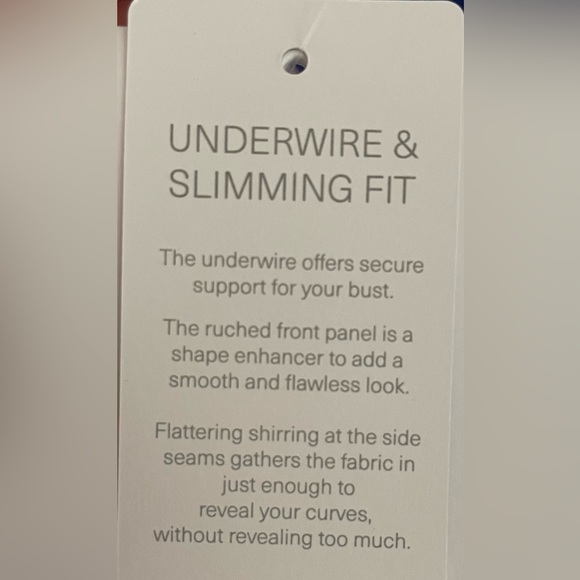 BRAND NEW WITH TAGS La Blanca Womens Island Goddess Underwire One-Piece in Blue - Picture 11 of 11